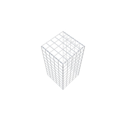 Anbaugabione Typ 4 100 cm x 50 cm x 50 cm (L x H x T), Maschenweite 10 cm x 10 cm, C-Ring