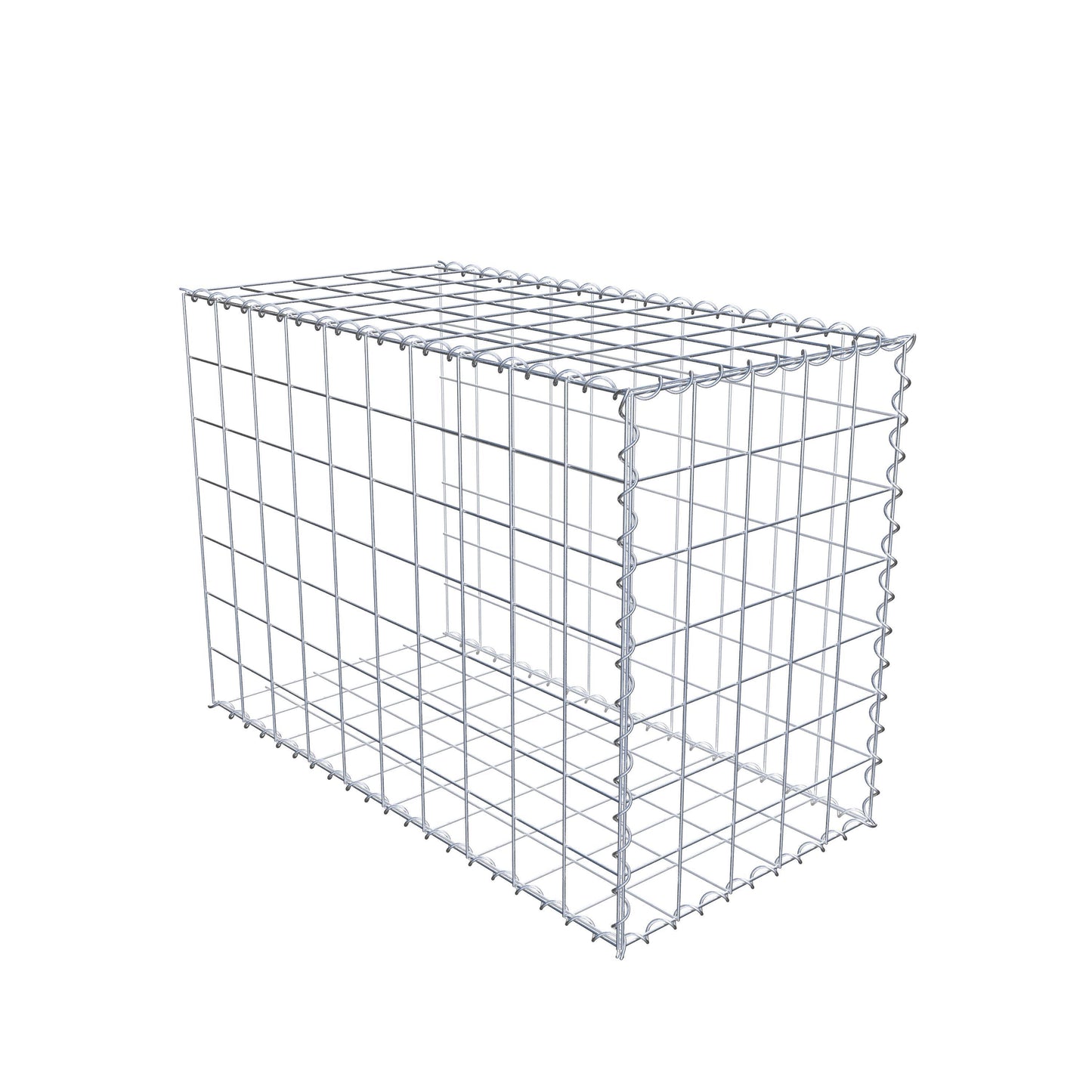Add-on schanskorf type 2 100 cm x 70 cm x 50 cm (L x H x D), maaswijdte 10 cm x 10 cm, spiraal