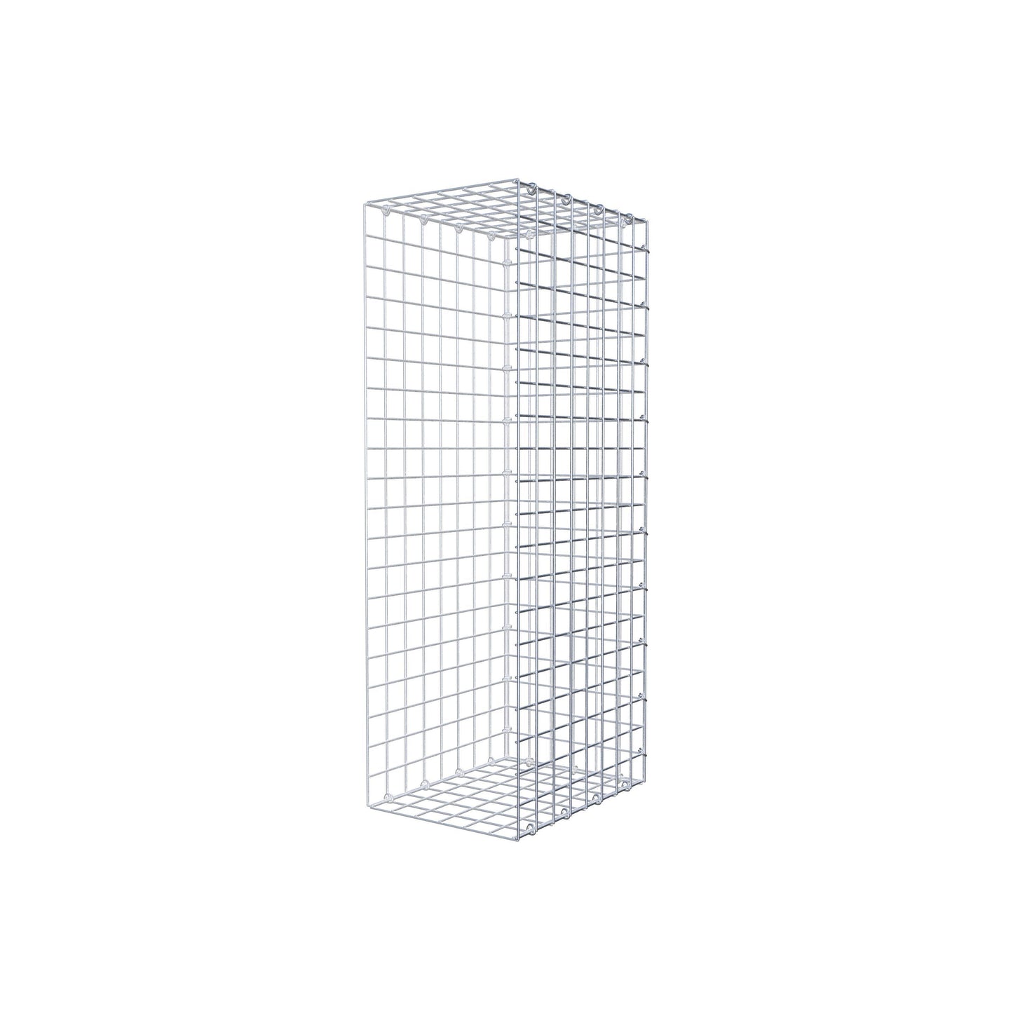 Gabião Tipo 2 100 cm x 40 cm x 30 cm (C x A x P), malhagem 5 cm x 5 cm, anel C