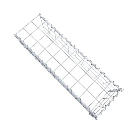 Gavión complementario tipo 4 100 cm x 30 cm x 30 cm (L x A x P), malla 10 cm x 10 cm, espiral