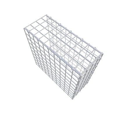 Add-on schanskorf type 4 50 cm x 50 cm x 20 cm (L x H x D), maaswijdte 5 cm x 5 cm, C-ring