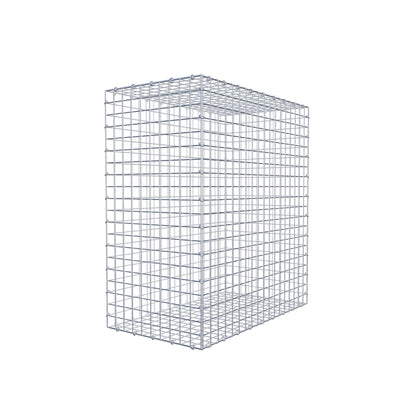 Gabion 100 cm x 90 cm x 50 cm (L x H x D), maskstorlek 5 cm x 5 cm, C-ring