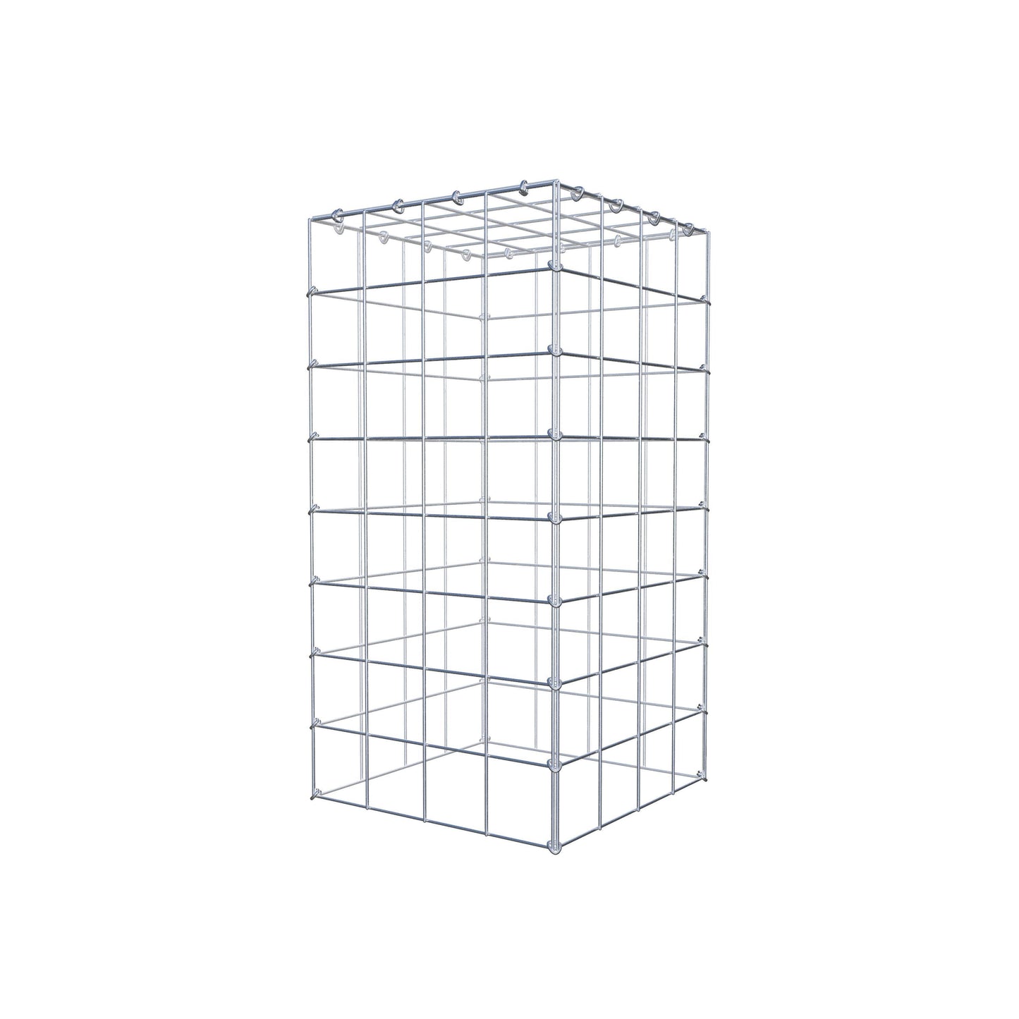 Add-on pool type 3 80 cm x 40 cm x 40 cm (L x H x D), maaswijdte 10 cm x 10 cm, C-ring