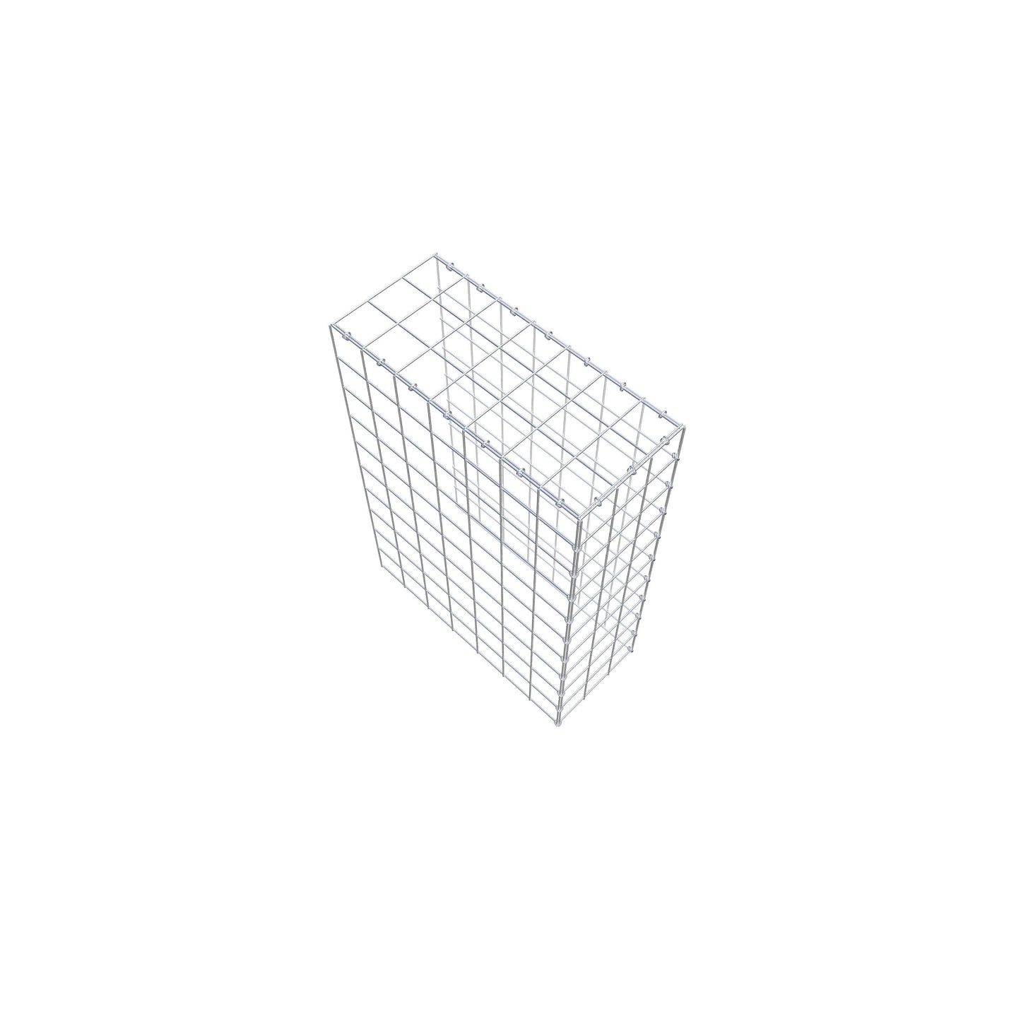 Opzetpaal type 4 100 cm x 70 cm x 30 cm (L x H x D), maaswijdte 10 cm x 10 cm, C-ring