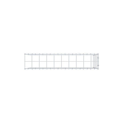 Type 4 oplegkorf 100 cm x 50 cm x 20 cm (L x H x D), maaswijdte 10 cm x 10 cm, C-ring