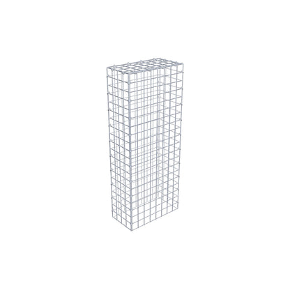 Type 3 oplegkorf 100 cm x 20 cm x 40 cm (L x H x D), maaswijdte 5 cm x 5 cm, C-ring
