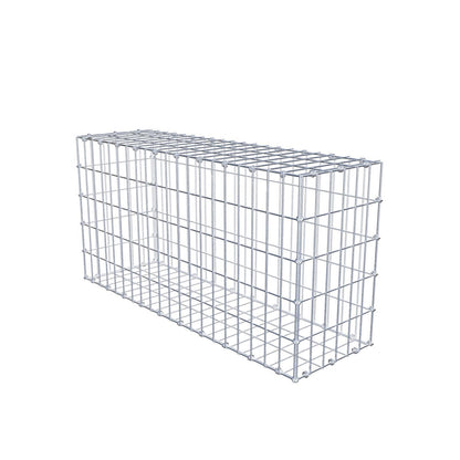 Schanskorf 100 cm x 50 cm x 30 cm (L x H x D), maaswijdte 5 x 10 cm, spiraalring