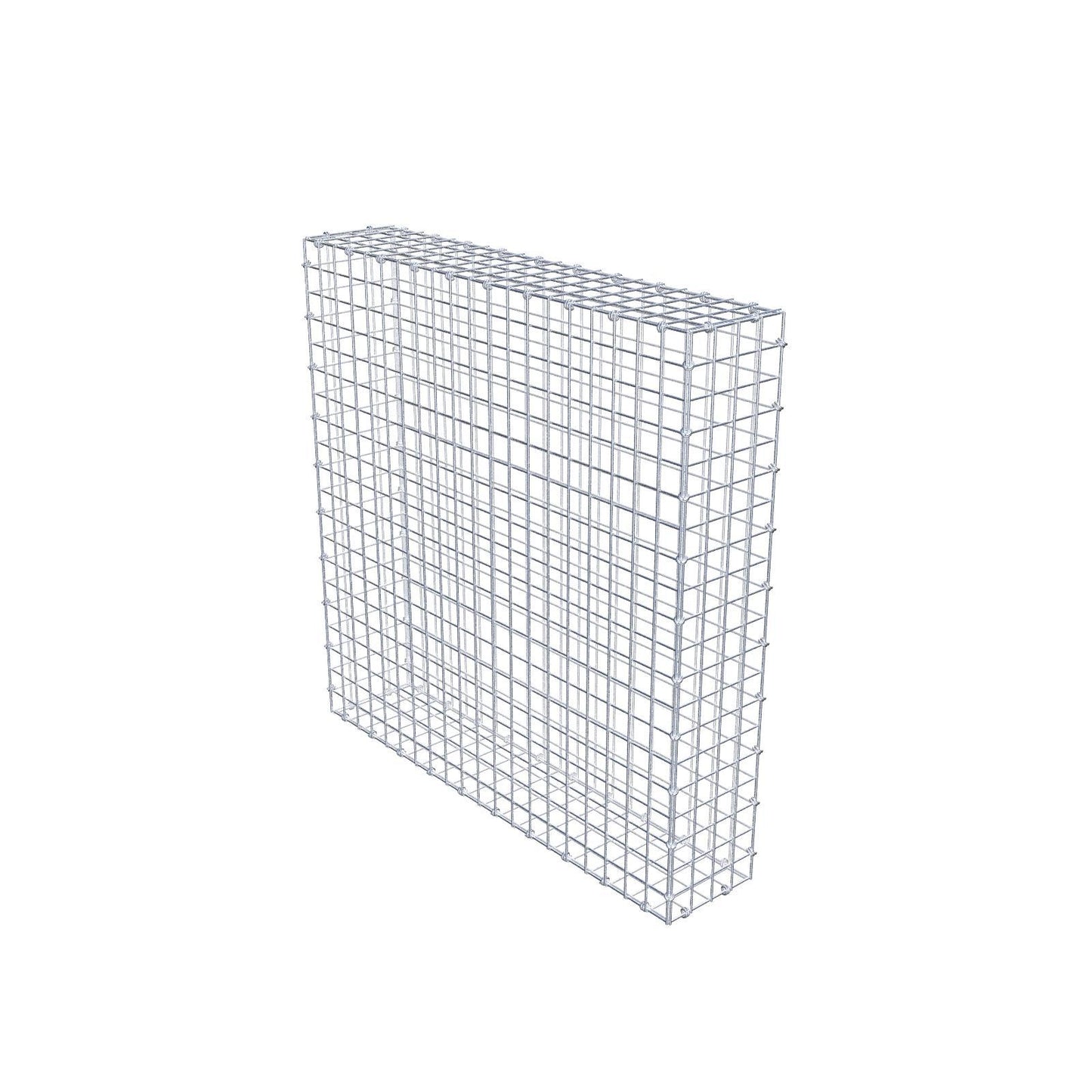 Schanskorf 100 cm x 100 cm x 20 cm (L x H x D), maaswijdte 5 x 5 cm, spiraalring