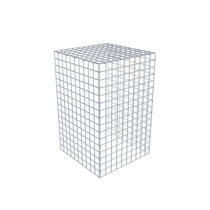 Toegevoegde pool type 4 80 cm x 50 cm x 50 cm (L x H x D), maaswijdte 5 cm x 5 cm, C-ring