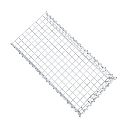 Gavión complementario tipo 4 100 cm x 20 cm x 50 cm (L x A x P), malla 5 cm x 10 cm, espiral