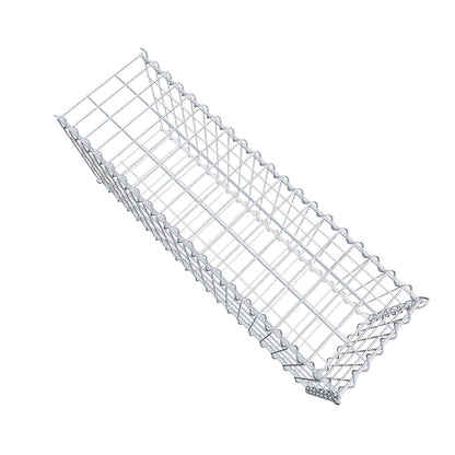 Aangegroeide schanskorf type 2 100 cm x 40 cm x 30 cm (L x H x D), maaswijdte 5 cm x 10 cm, spiraal