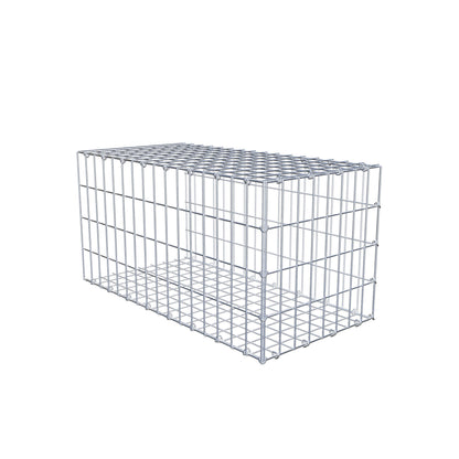 Pile aggiuntivo tipo 2 80 cm x 40 cm x 40 cm, maglia 5 cm x 10 cm, anello a C