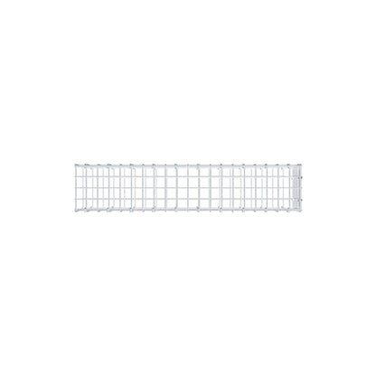 Fourche rapportée type 2 100 cm x 20 cm x 20 cm (L x H x P), mailles 5 cm x 5 cm, anneau C