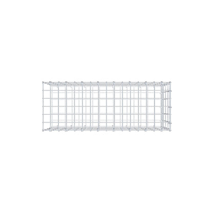 Toegevoegde pool type 2 80 cm x 40 cm x 30 cm, maaswijdte 5 cm x 10 cm, C-ring