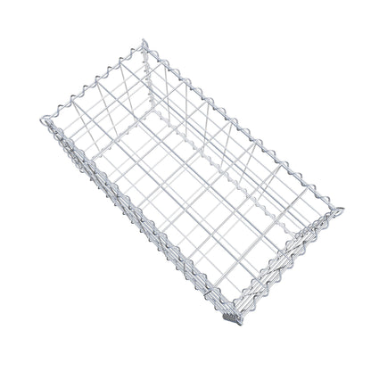 Gabion 80 cm x 40 cm x 40 cm (L x H x P), mailles 10 cm x 10 cm, spirale