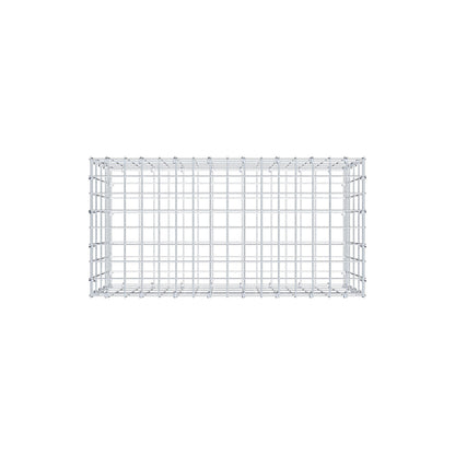 Gabbione 80 cm x 40 cm x 40 cm (L x H x P), maglia 5 cm x 10 cm, anello a C