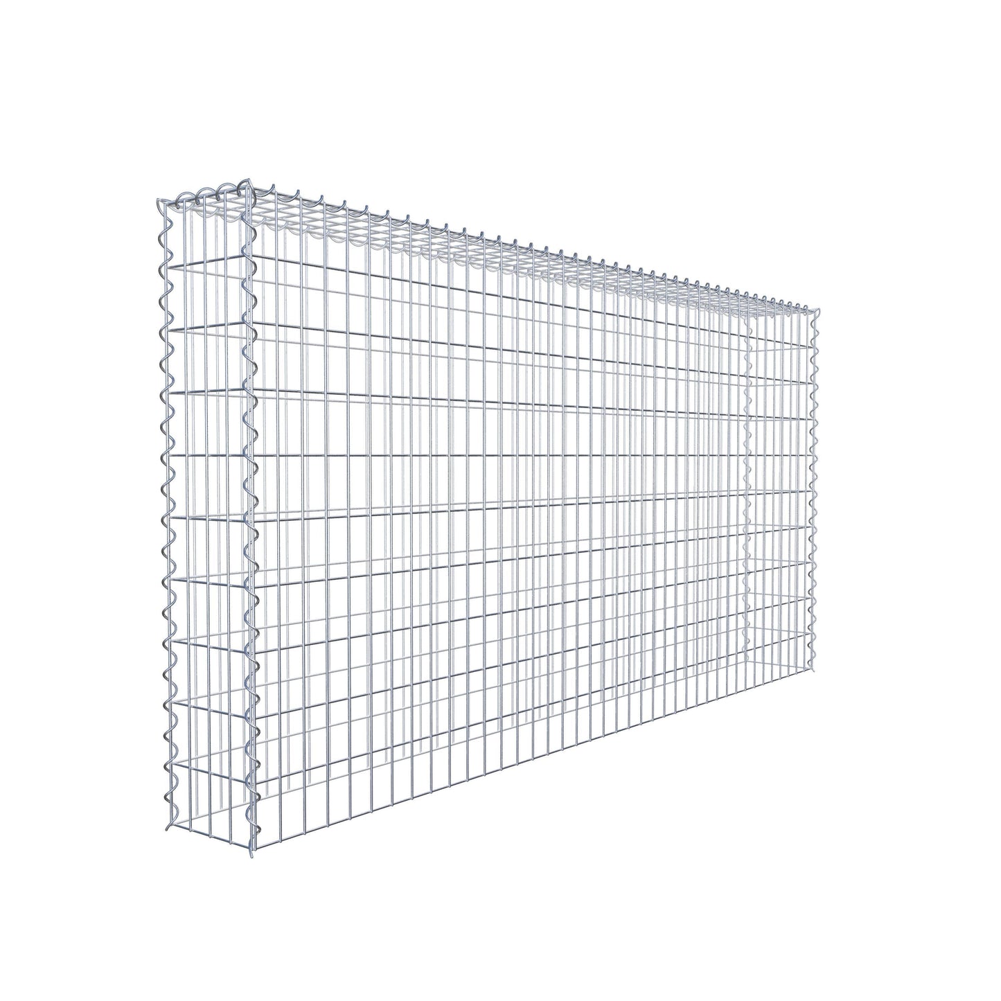 Anbaugabione Typ 3 200 cm x 100 cm x 20 cm (L x H x T), Maschenweite 5 cm x 10 cm, Spirale