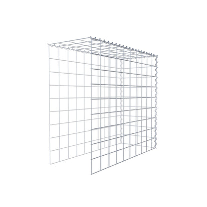 Opbouw schanskorf type 4 100 cm x 90 cm x 40 cm (L x H x D), maaswijdte 10 cm x 10 cm, spiraal
