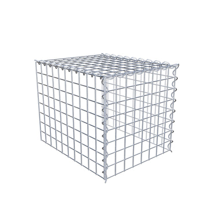 Add-on schanskorf type 4 50 cm x 40 cm x 40 cm (L x H x D), maaswijdte 5 cm x 5 cm, spiraalvormig