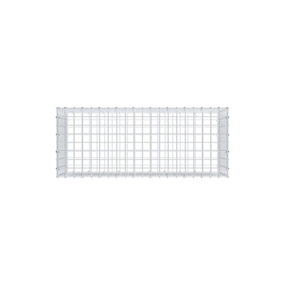 Gabion 100 cm x 40 cm x 40 cm (L x H x D), mesh size 5 cm x 5 cm, C-ring