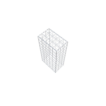 Gabion 100 cm x 50 cm x 30 cm (L x H x D), mesh size 10 cm x 10 cm, C-ring
