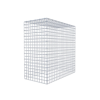 Opbouw schanskorf type 3 100 cm x 100 cm x 50 cm (L x H x D), maaswijdte 5 cm x 5 cm, C-ring