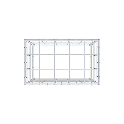 Add-on pool type 3 50 cm x 50 cm x 30 cm (L x H x D), maaswijdte 10 cm x 10 cm, C-ring