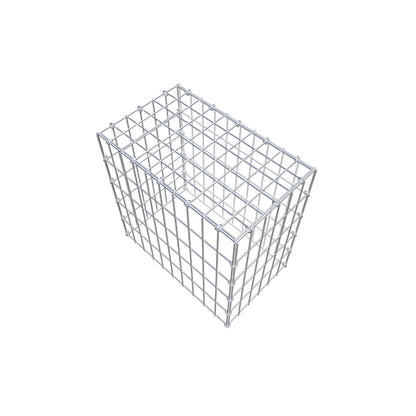 Toegevoegde pool type 3 50 cm x 50 cm x 30 cm (L x H x D), maaswijdte 5 cm x 10 cm, C-ring