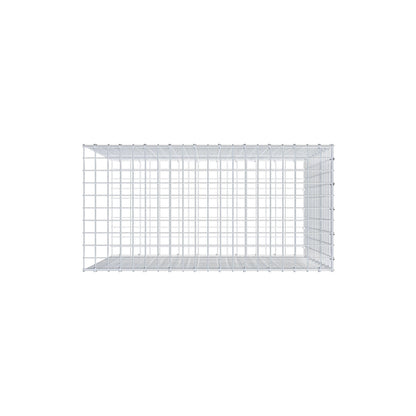 Fourche rapportée type 2 100 cm x 90 cm x 50 cm (L x H x P), mailles 5 cm x 5 cm, anneau C