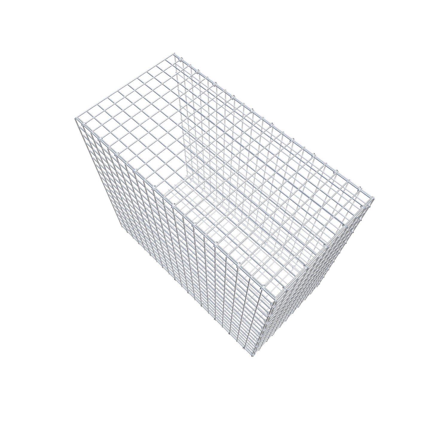 Fourche rapportée type 2 100 cm x 90 cm x 50 cm (L x H x P), mailles 5 cm x 5 cm, anneau C