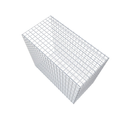 Fourche rapportée type 2 100 cm x 90 cm x 50 cm (L x H x P), mailles 5 cm x 5 cm, anneau C