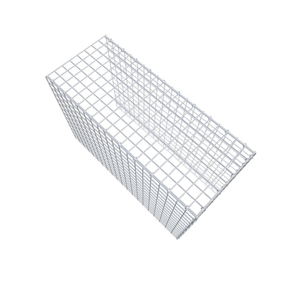Type 4 oplegkorf 100 cm x 70 cm x 40 cm (L x H x D), maaswijdte 5 cm x 5 cm, C-ring