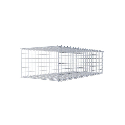 Add-on schanskorf type 2 100 cm x 30 cm x 50 cm (L x H x D), maaswijdte 5 cm x 5 cm, spiraalvormig