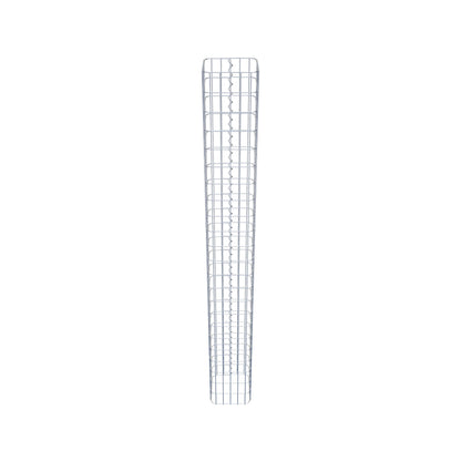 Colonne de gabion carrée 27 cm x 27 cm, 230 cm de hauteur, MW 5 cm x 10 cm