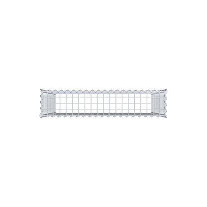 Add-on schanskorf type 3 100 cm x 90 cm x 20 cm (L x H x D), maaswijdte 5 cm x 5 cm, spiraalvormig