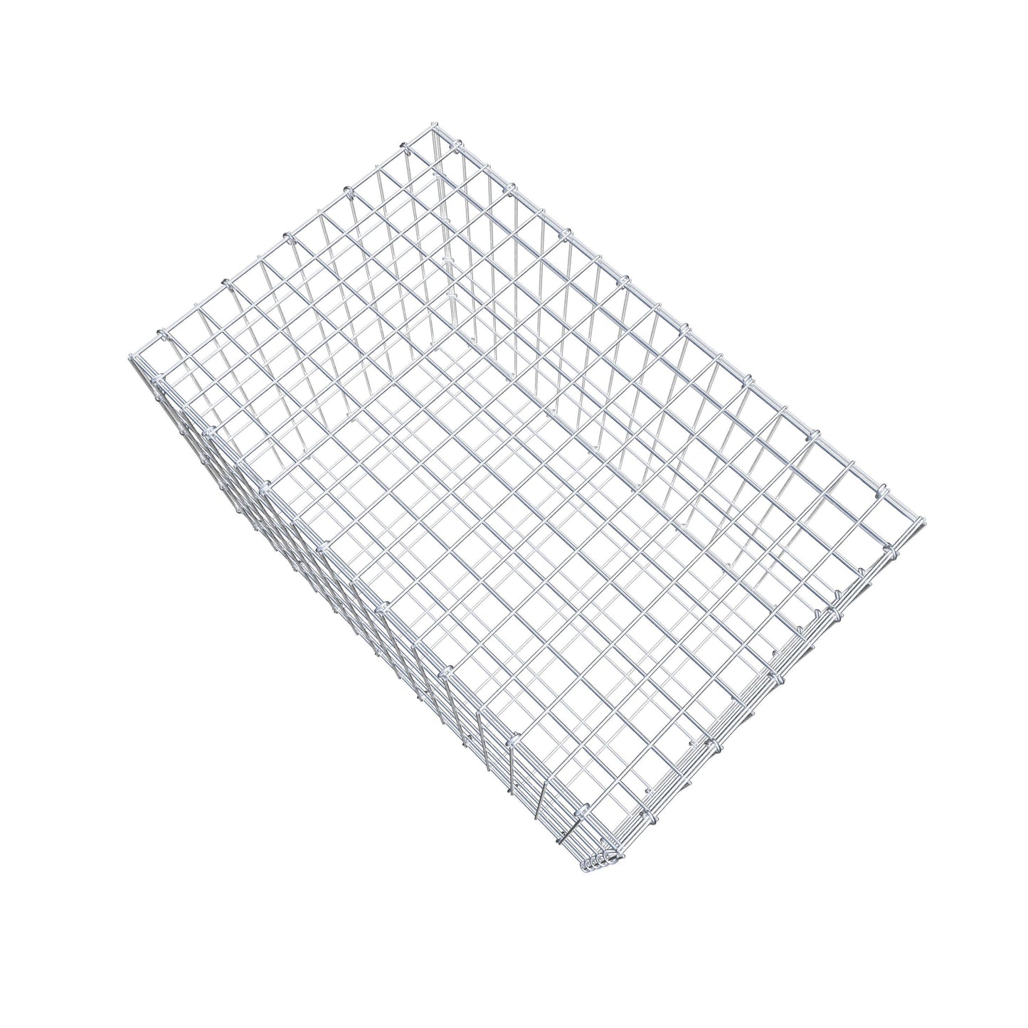 Schanskorf 80 cm x 50 cm x 50 cm (L x H x D), maaswijdte 5 cm x 10 cm, C-ring