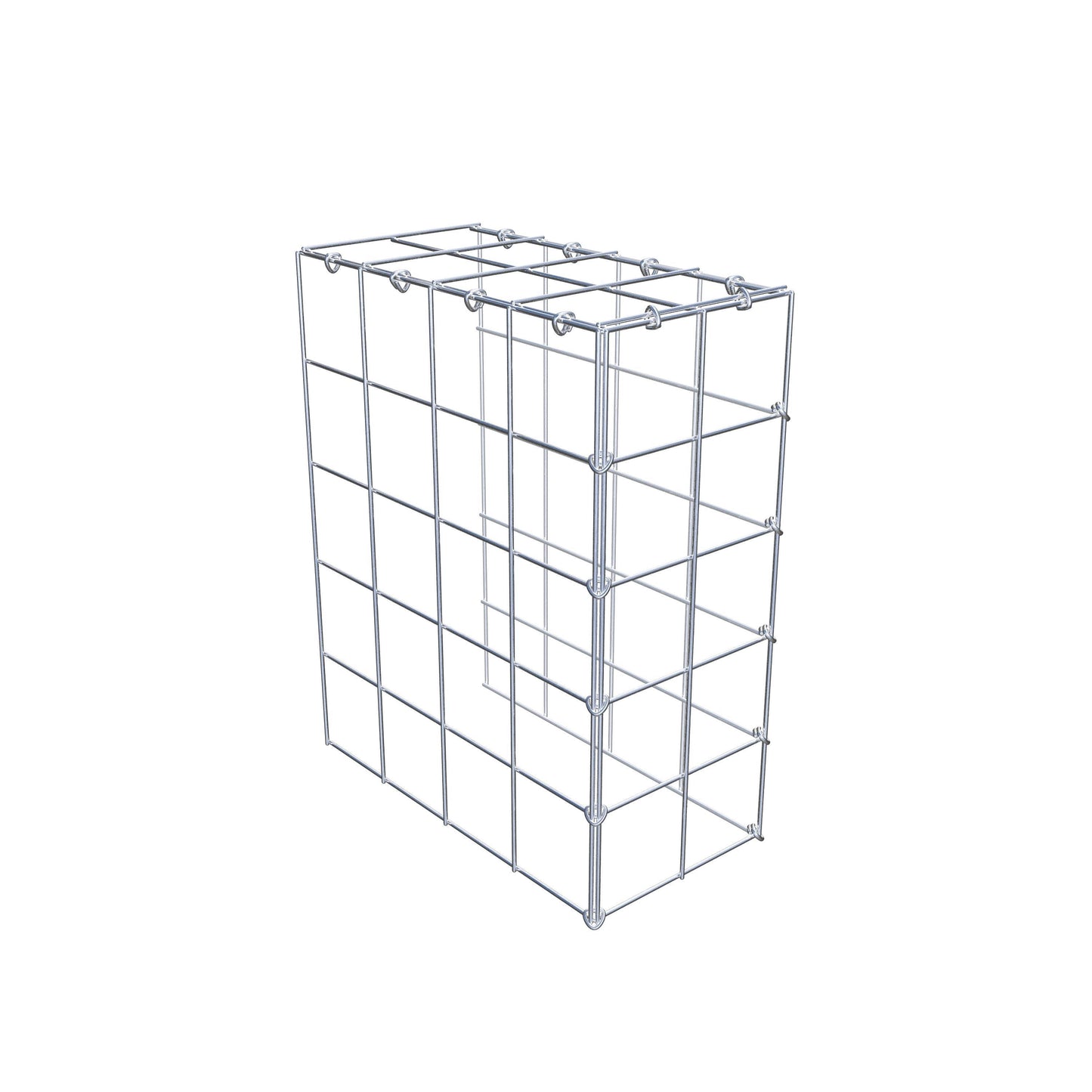 Toegevoegde pool type 4 50 cm x 40 cm x 20 cm (L x H x D), maaswijdte 10 cm x 10 cm, C-ring