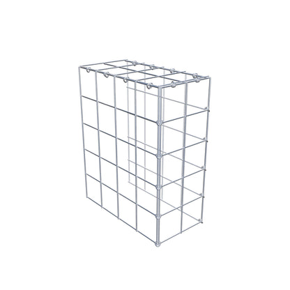 Toegevoegde pool type 4 50 cm x 40 cm x 20 cm (L x H x D), maaswijdte 10 cm x 10 cm, C-ring
