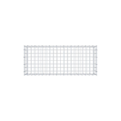 Gabione 100 cm x 30 cm x 40 cm (L x H x T), Maschenweite 5 cm x 10 cm, C-Ring