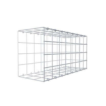 Gabbione aggiuntivo di tipo 2 80 cm x 40 cm x 30 cm (L x H x P), maglia 10 cm x 10 cm, anello a C