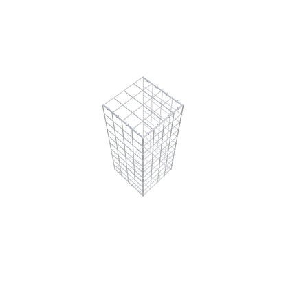Anbaugabione Typ 2 100 cm x 40 cm x 40 cm (L x H x T), Maschenweite 10 cm x 10 cm, C-Ring