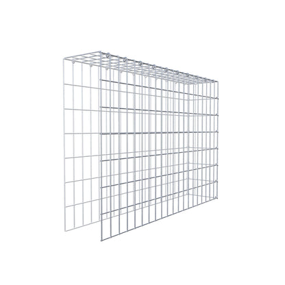 Type 4 oplegkorf 100 cm x 70 cm x 20 cm (L x H x D), maaswijdte 5 cm x 10 cm, C-ring