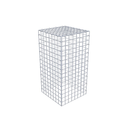 Pila adicional tipo 3 80 cm x 40 cm x 40 cm (L x A x P), tamaño de malla 5 cm x 5 cm, anillo en C