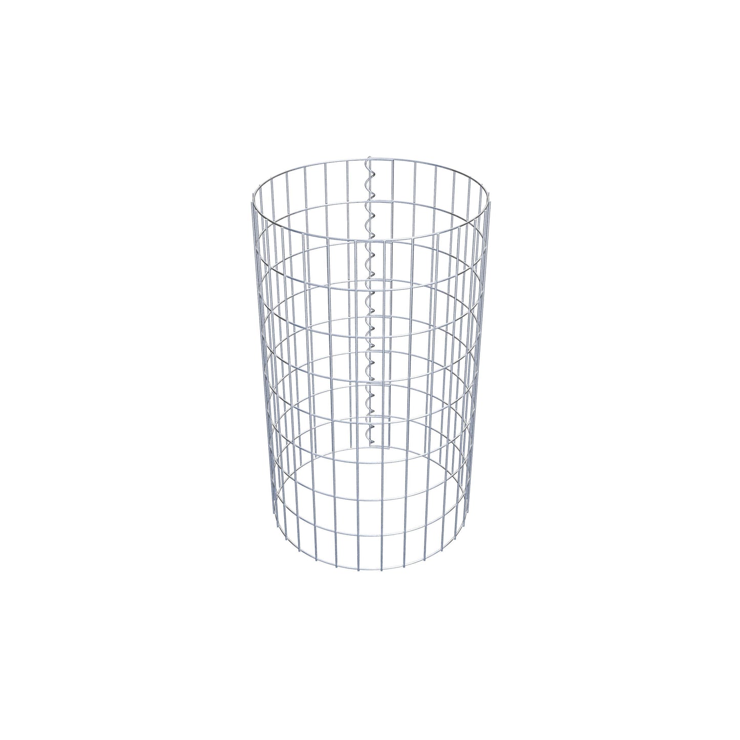 Gabionsøjle ca. 47 cm diameter, 80 cm højde, maskestørrelse 5 cm x 10 cm