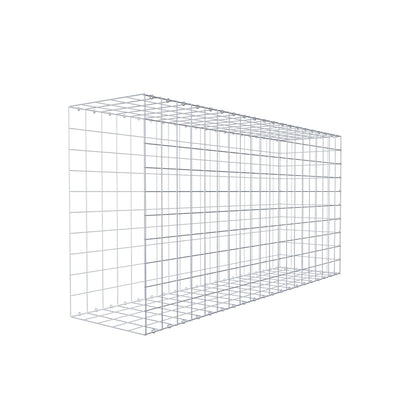 Opzetpaal type 2 200 cm x 100 cm x 50 cm (L x H x D), maaswijdte 10 cm x 10 cm, C-ring