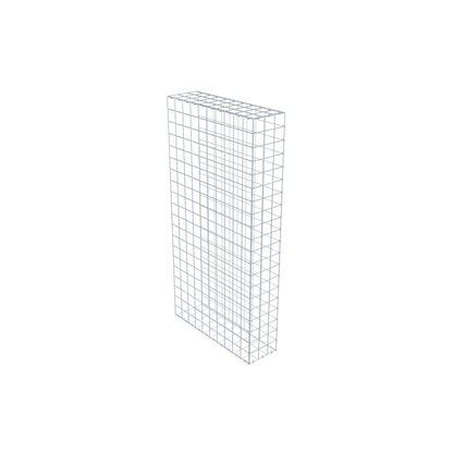 Opzetpaal type 2 200 cm x 100 cm x 30 cm (L x H x D), maaswijdte 10 cm x 10 cm, C-ring