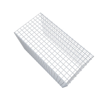 Opzetpaal type 4 100 cm x 60 cm x 50 cm (L x H x D), maaswijdte 5 cm x 5 cm, C-ring