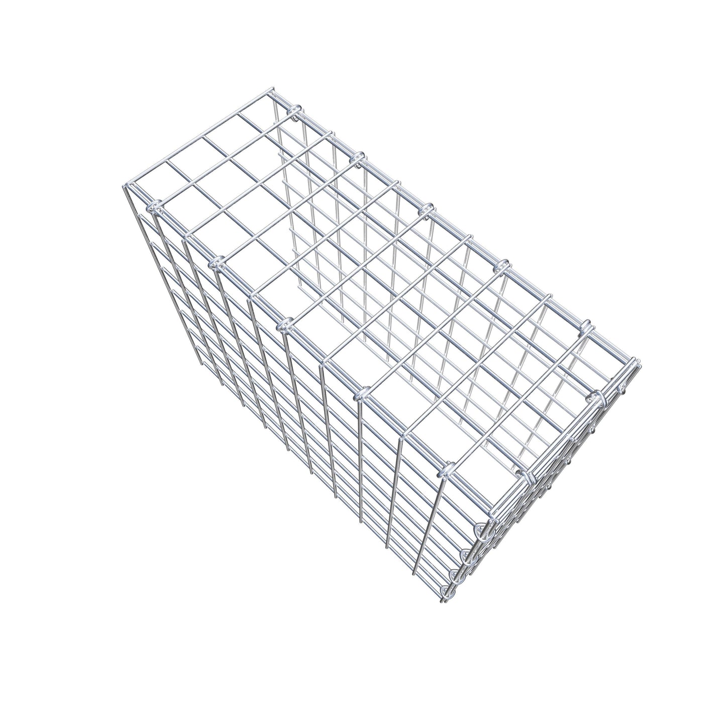 Toegevoegde pool type 4 50 cm x 40 cm x 20 cm (L x H x D), maaswijdte 5 cm x 5 cm, C-ring