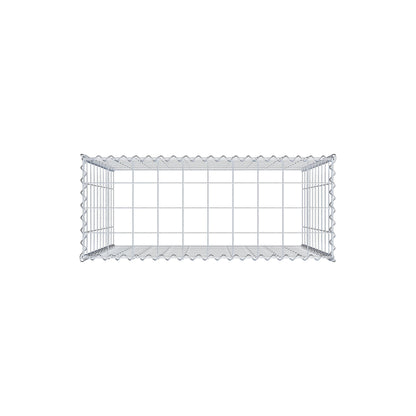 Add-on schanskorf type 3 100 cm x 100 cm x 40 cm (L x H x D), maaswijdte 10 cm x 10 cm, spiraal