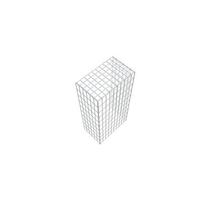 Pile aggiuntivo tipo 4 100 cm x 30 cm x 50 cm (L x H x P), maglia 5 cm x 10 cm, anello a C
